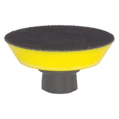 FLEX NORTH AMERICA 556125 Polishing Pad,3″ Size,Rubber,Yellow 404L97