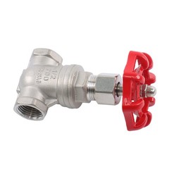 Heavy Duty Wheel Handle Gate Valve DN15 1/2″ NPT Stainless Steel Female Threaded