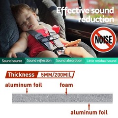 5MM-60″x40″-Foil Faced Reflective Foam Insulation Solid Vapor Barrier Warehouse