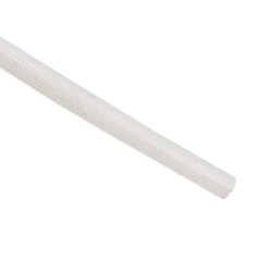 uxcell Insulation Braid Sleeving, 33Ft-8mm High TEMP Fiberglass 8mm, White