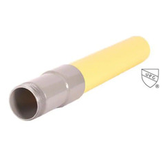1/2 in. ips poly dr 9.3 to 1/2 in. mip underground yellow poly gas transition