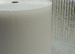 10 Ft. Insulated Pvc Foam Pipe Wrap With Aluminum Shell In WHITE/SILVER US STOCK