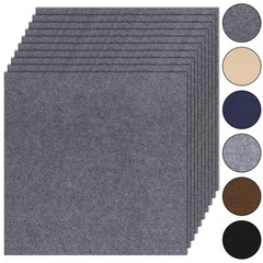Cvomep 10Pcs Carpet Tiles Peel And Stick 24X 24 Non-Slip Self Adhesive Squares