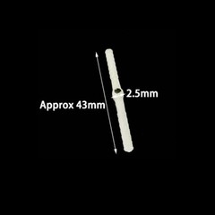 Φ2.5mm/4.5mm Plastic Needle Pin Hinge RC Plane Helicopter Aircraft DIY Fix Wing