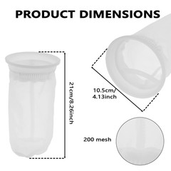 3 Pcs IBC Nylon for Venting Ton Barrels Cover Filter Bag Breathable Rain Water F
