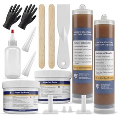 Concrete Crack Injection Kit DIY Basement Wall Crack Repair Polyurethane Leak…
