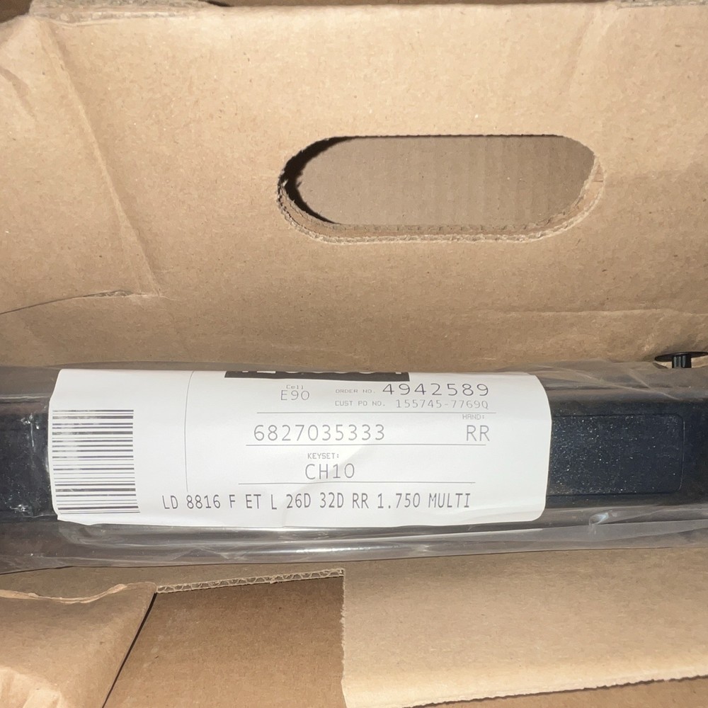 New!! SARGENT 8816 Rim Exit Device Fire Rated Satin Silver RR only 1 in this box