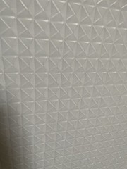 1 cs of 12 Ceiling Tiles 2’x2’ 48 sqft Waterproof Diamond Pyramid Texture