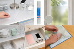 Con-Tact Clear Vinyl Shelf Liner 18″ x 9′