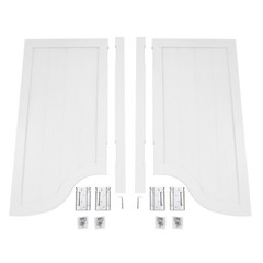 Partition Door Swing Solid Wood Door, Partition Door for Shop Entrance Partition