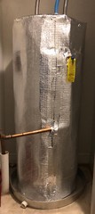 50 Gallon Tank NASATEK Reflective Poly-Air Water Heater Jacket Insulation Kit