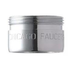 Chicago Faucet E34jkabcp 1.5 Gpm Outlet, 13/16″-27 Thread Size, Chrome, Brass