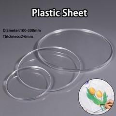 Rotundity Transparent Solid Plastic Sheet Cut to Any Size or Shape Thick 2mm-6mm