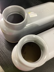 Lot Of 2 L966CG-1 2″ Lb Conduit Body E121488