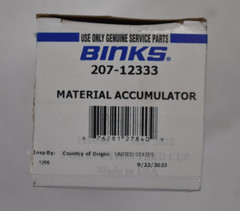 Binks Material Accumulator 207-12333 Genuine OEM Replacement Unit Device