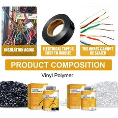 Waterproof Liquid Insulation Electrical Tape Fast Fixed Dry Sealing Glue – 125ml