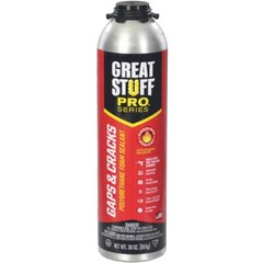 Great Stuff PRO Gaps and Cracks 30 oz cans (12), Applicator Gun, Cleaner