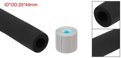 1″(25mm) 6Ft Pipe Insulation Foam Tube Pipe Cover Roll Tubing with Wrapping