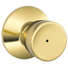Schlage F40VBEL605 Privacy Lockset, 2.38 in L x 2.75 in W x 2.75 in H Dimensions