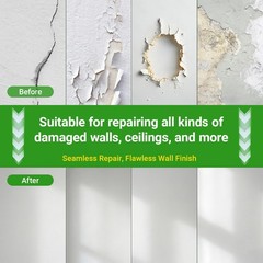 12 x 12 Inch Drywall Repair Kit – 4 Pcs Large Drywall Patch for Wall & Ceilin…