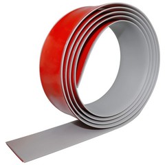 Floor Transition Strip Self Adhesive Cover 2 Inch x 3.3 Feet, Gray