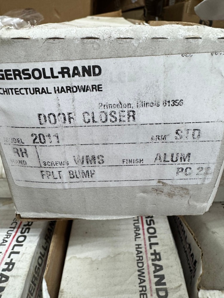 Ingersoll Rand LCN Door Closer 2011 Right Hand 689 Aluminum Bump Track Brand New