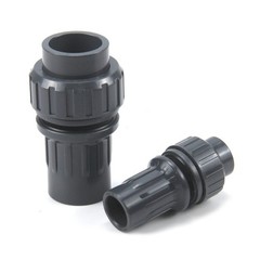 UPVC Pipe Fitting Bulkhead Quick Connect Union Straight Tank Aquarium 20mm-50mm