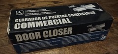 Tell Manufacturing Silver Heavy Duty Commercial Door Closer DC100148 600 Series