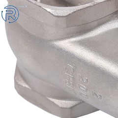 For Water Oil Gas 2″ Heavy Duty Gate Valve NPT DN50 Stainless Steel Female