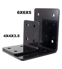 Beam Bracket, 6″ X 6″ X 5″ Heavy Duty Corner Bracket. Fireplace Mantel Bracke…