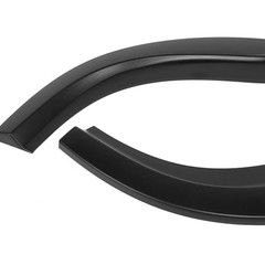 Front Bumper Spoiler Lip for Mercedes-Benz W204 C63 AMG 2008-2011 Matt Black