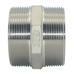 3″ 3 inch NPT Stainless Steel 304 Pipe Thread Male Hex Nipple Fitting Adapter