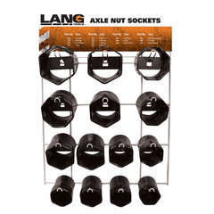 Lang Tools (Kastar) 1290 – 14-Piece Axle Nut Display 1290