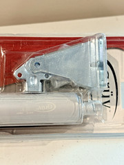 9 In., Aluminum, Medium Duty Storm Door Closer with Shock Spring and Fasteners