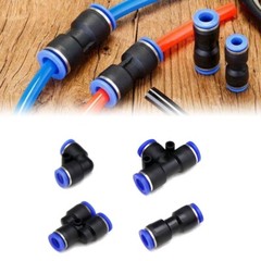 Pneumatic Hose Push In Quick Coupler 4-16mm Air Tube Connector Fittings Adapter