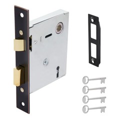 Old Mortise Lock Replacement Parts 1 Pack, Oil Rubbed Bronze