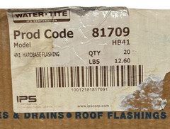 IPS Water Tite 4N1 Hard Base Flashing (Plastic) – 20 Pieces – 81709 – HB41