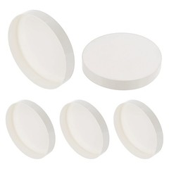 5-Pack PVC Pipe End Cap Plug, 4.5 Inch PVC Plug Coupling Pipe Fitting Socket