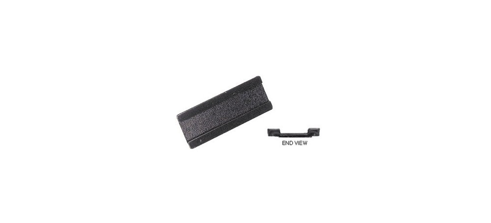 CRL FP49 Black Raised Lip Finger Pull