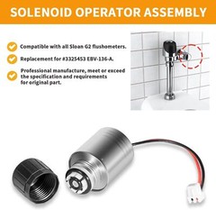 3325453 Solenoid Valve Replacement EBV-136-A for Sloan G2, ECOS, Flushometers