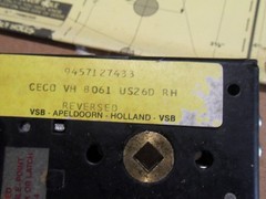 NOS COMMERCIAL CECO YALE MORTISE LOCKSET VH 8061 RH AS PICTURED