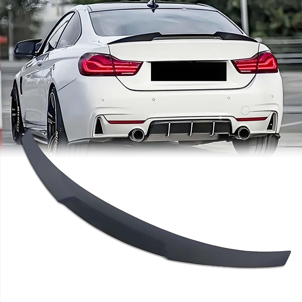 Rear Spoiler Wing for 2013-2020 BMW 4 Series F32 M4 Style ABS Gloss Black