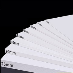 PTFE Sheets Teflons Sheet Rigid Board Plastic Sheet 100mm 150mm 200mm 250mm