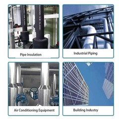 Pipe Insulation Tubing (1-1/2″ x 3/8″ x 6FT), 1-1/2″ ID x
