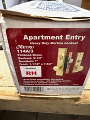 Marks Metro Entrance Heavy Duty Mortise Lockset 114A/3 Right Hand