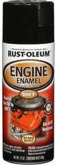 6-Pack Gloss Black Automative Engine Enamel Spray Paint High Temperature Heat