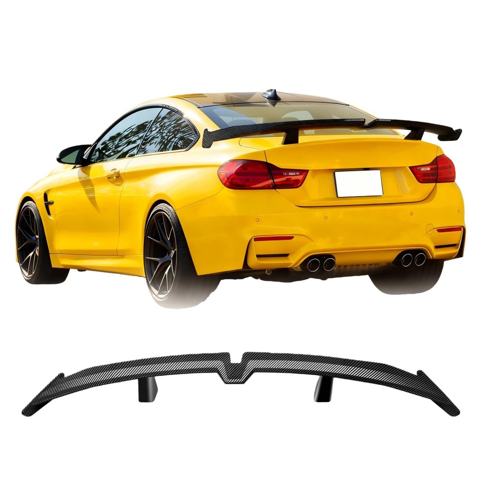 Rear Trunk Spoiler 54 Inch Universal GT Wing Carbon Fiber