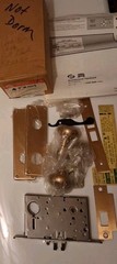 Corbin Russwin Mortise Lockset Brass Ball Entry Door Handle Latch Architecture