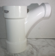 Lesso 3 Inch x 3″ x 2″ PVC DWV Reducing Combination Tee Wye 1/8 Bend LP502-338