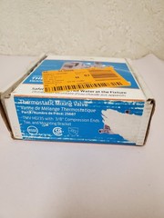 Cash Acme 3/8″ Compression HG-135 Thermostatic Mixing Valve w/ Compression Tee